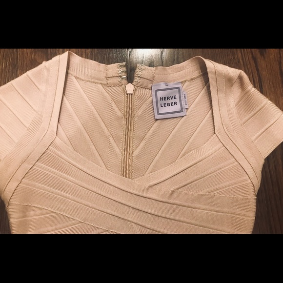 Hervé Leger Bandage Dress (XS) - Picture 5 of 7